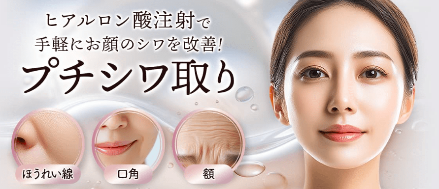 品川スキンクリニックヒアルロン酸のHP画像